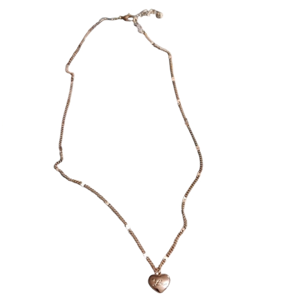Love Heart Pendant Necklace NWOT